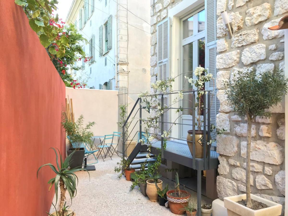 Villa Le Nid Niza Exterior foto